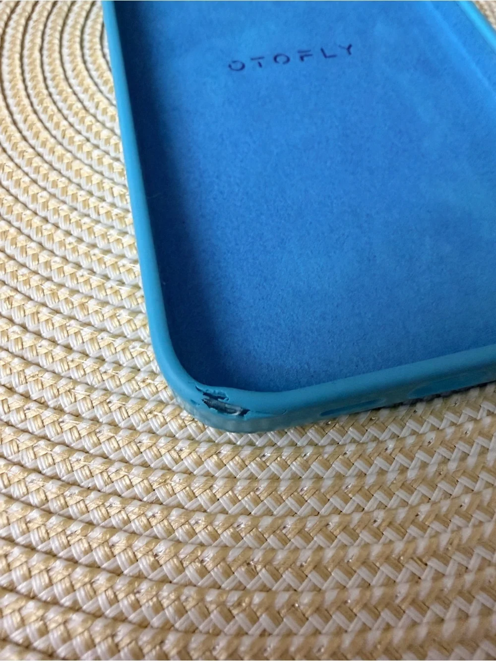 Otofly Blue Silicone Phone Case for Cell Phones